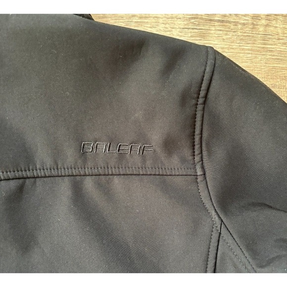 Baleaf Soft Shell Windproof Fleece Lined Water Resistant Jacket Black Size Small - Picture 3 of 6